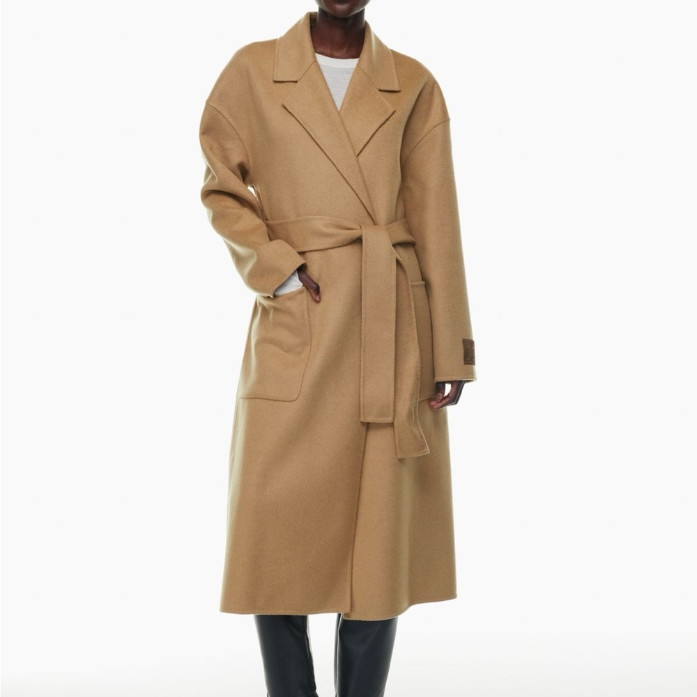 Aritzia Matinee Double Face Coat in Saville color
